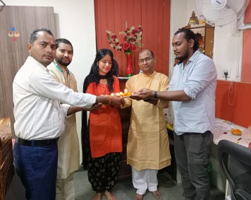 Diwali Pooja in office